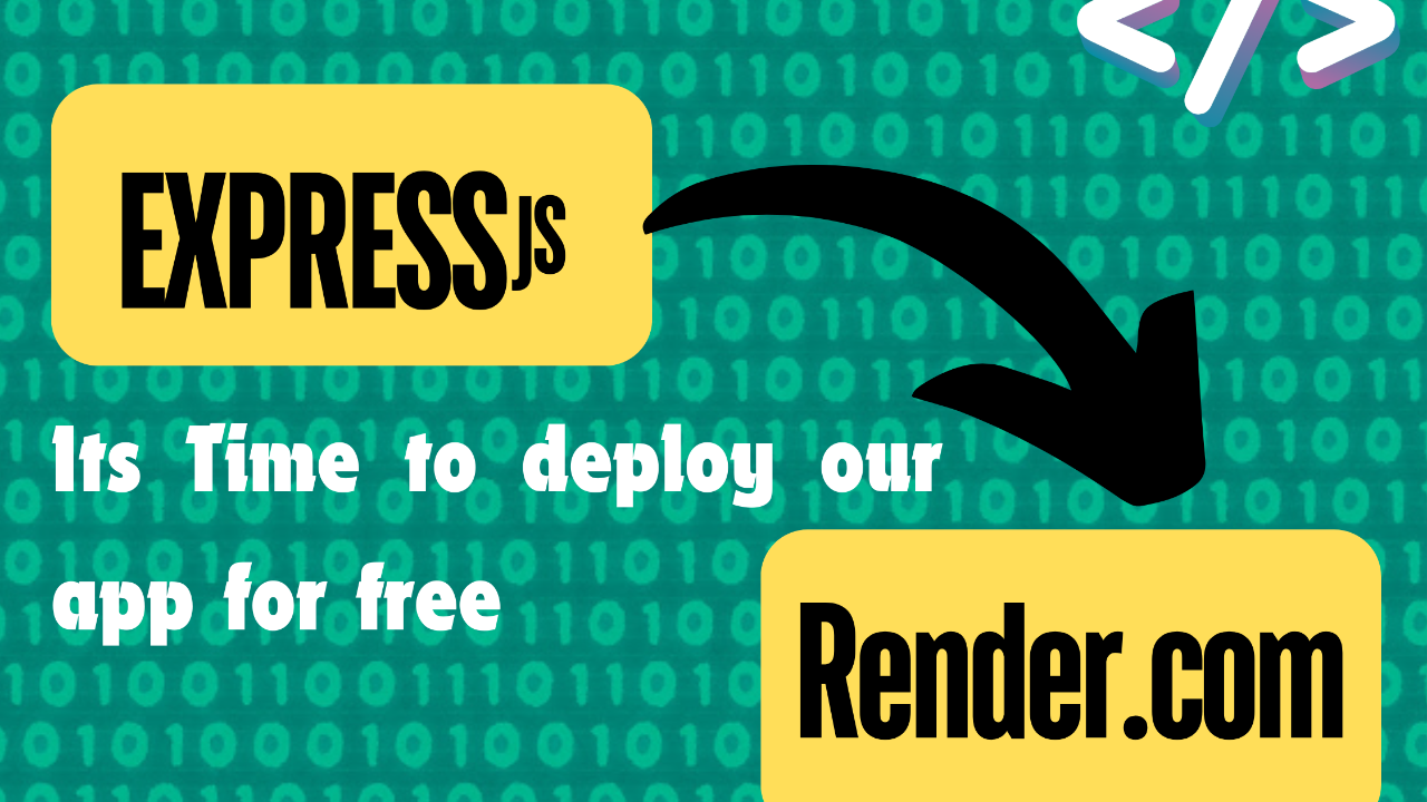 Read more about the article How to Deploy Express js App for Free